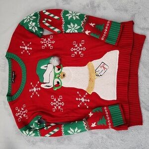 Llama Christmas sweater size M